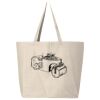 25L Jumbo Canvas Tote Thumbnail