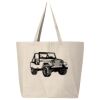 25L Jumbo Canvas Tote Thumbnail