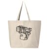 25L Jumbo Canvas Tote Thumbnail
