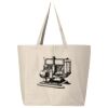 25L Jumbo Canvas Tote Thumbnail