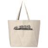 25L Jumbo Canvas Tote Thumbnail