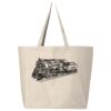 25L Jumbo Canvas Tote Thumbnail