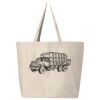 25L Jumbo Canvas Tote Thumbnail