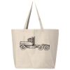 25L Jumbo Canvas Tote Thumbnail