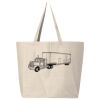 25L Jumbo Canvas Tote Thumbnail