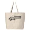 25L Jumbo Canvas Tote Thumbnail