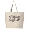 25L Jumbo Canvas Tote Thumbnail