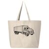 25L Jumbo Canvas Tote Thumbnail