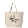 25L Jumbo Canvas Tote Thumbnail